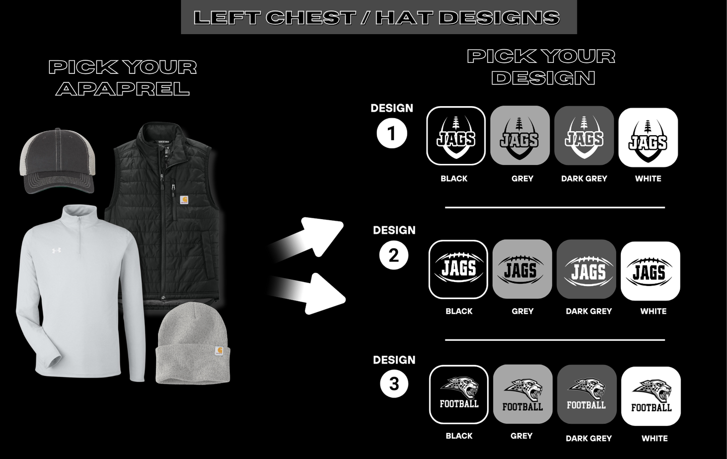 Adult - 47 Brand Trawler Cap (Centennial Jaguar Football)