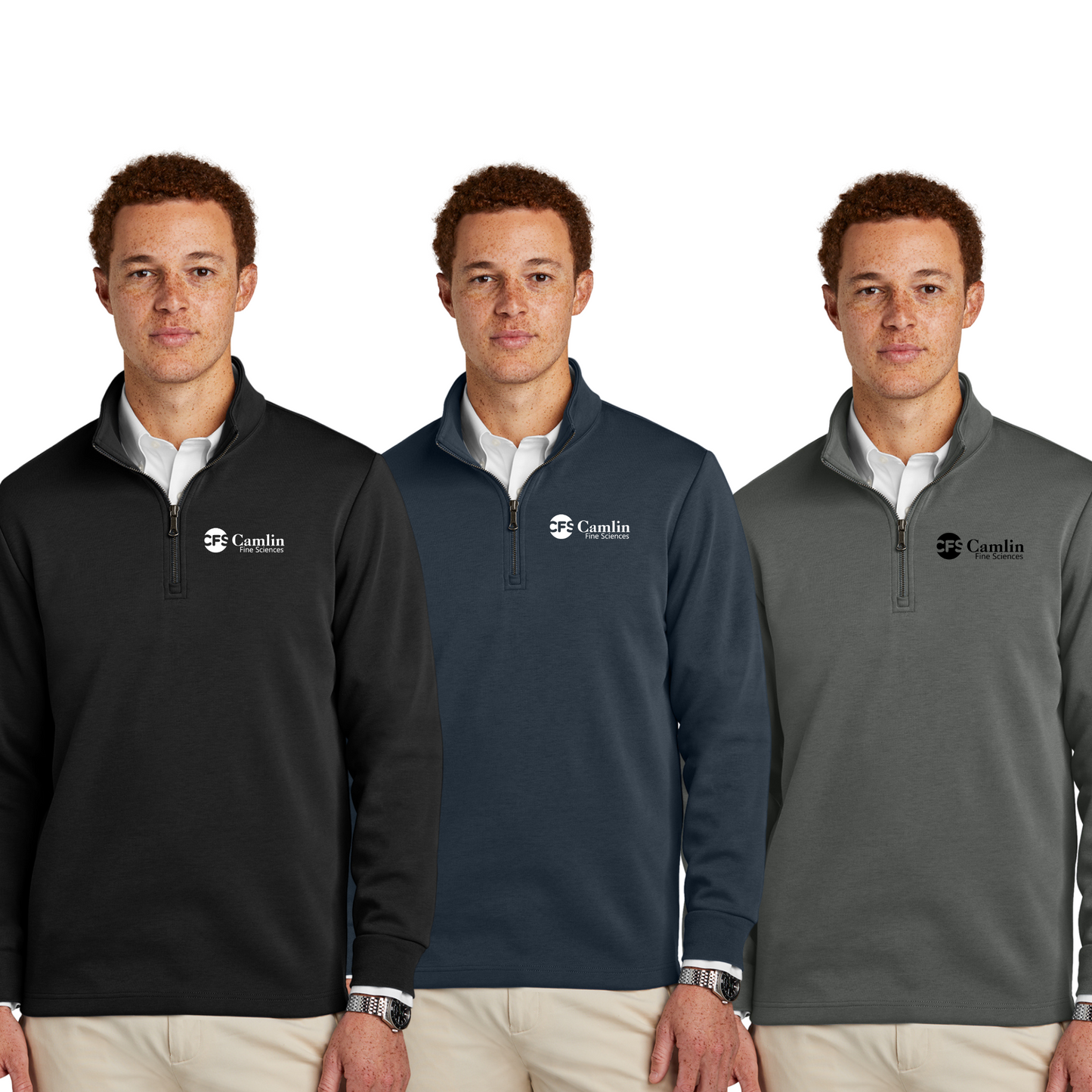 Brooks Brothers - Double-Knit 1/4 Zip (Camlin)