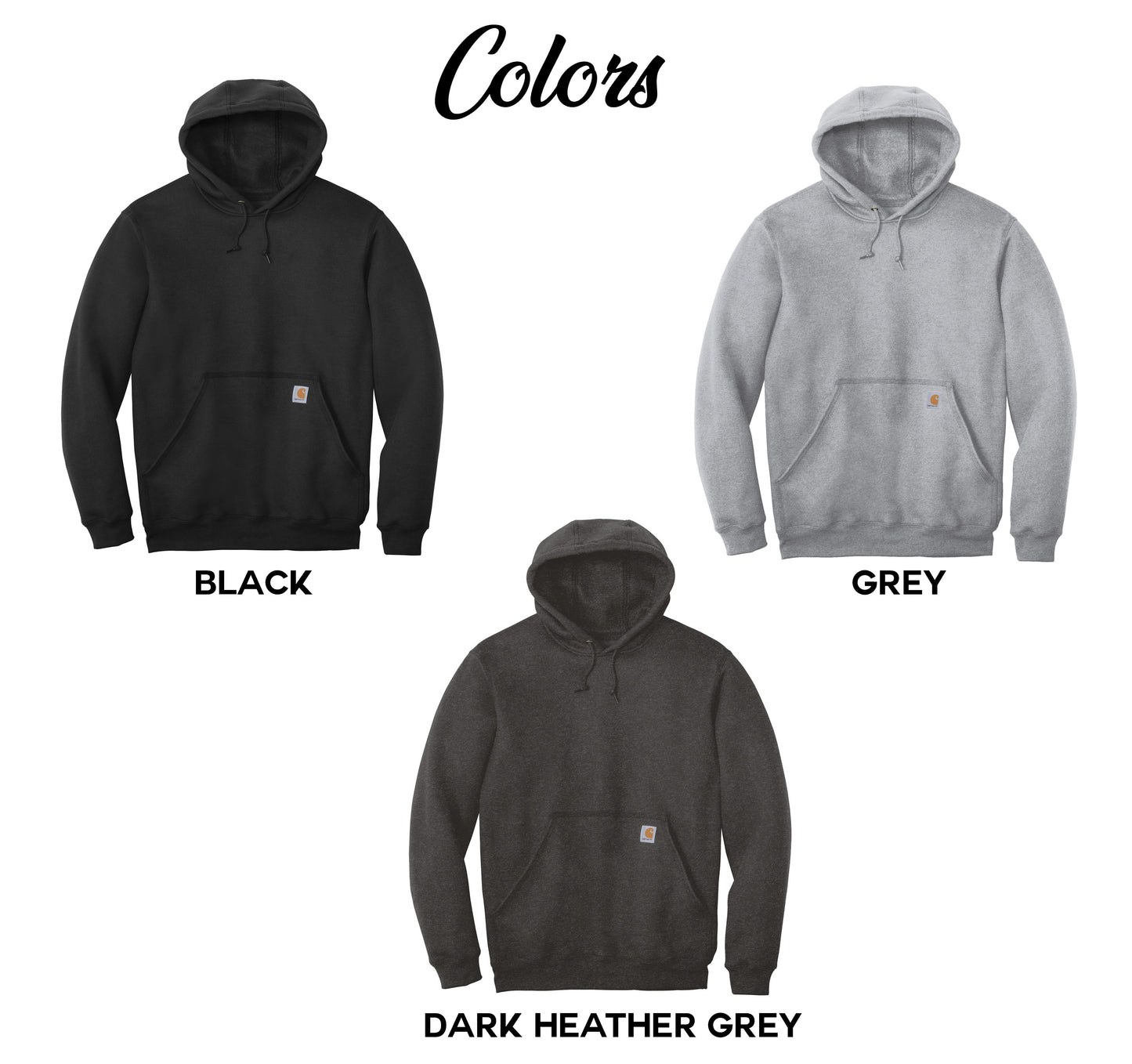 Adult - Carhartt Midweight Hooded Sweatshirt + Tall Sizes- (Force Softball)
