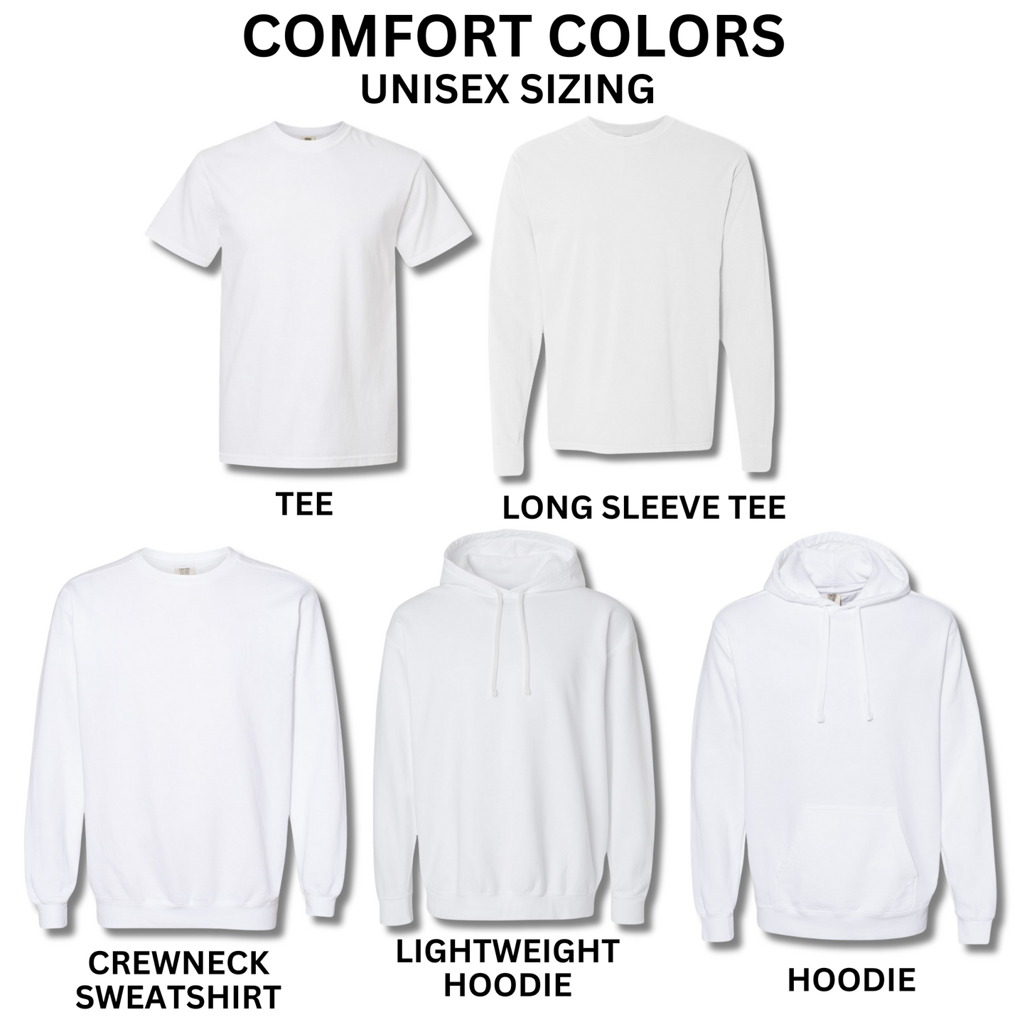 Adult - Comfort Colors (Pick your Apparel) - Ankeny Hawks Collection