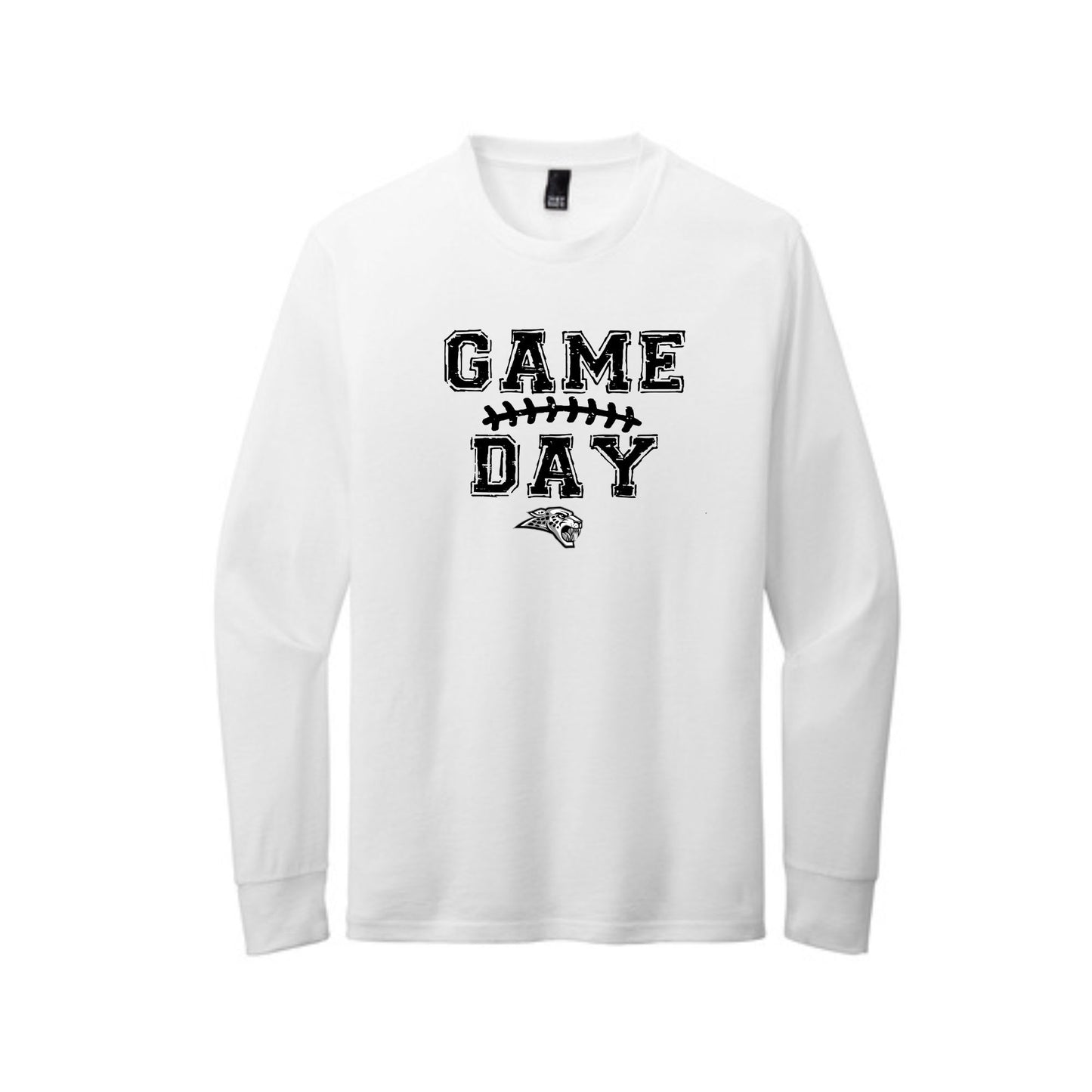 Adult, Ladies & Youth - Long Sleeve Tee + Tall sizes (Centennial Jaguar Football)
