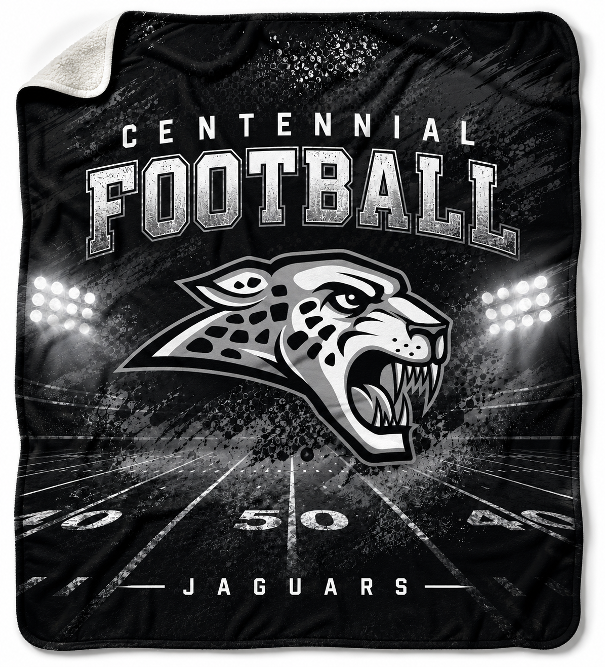 Premium Sherpa Blanket - 2 Sizes (Centennial Football 2026)