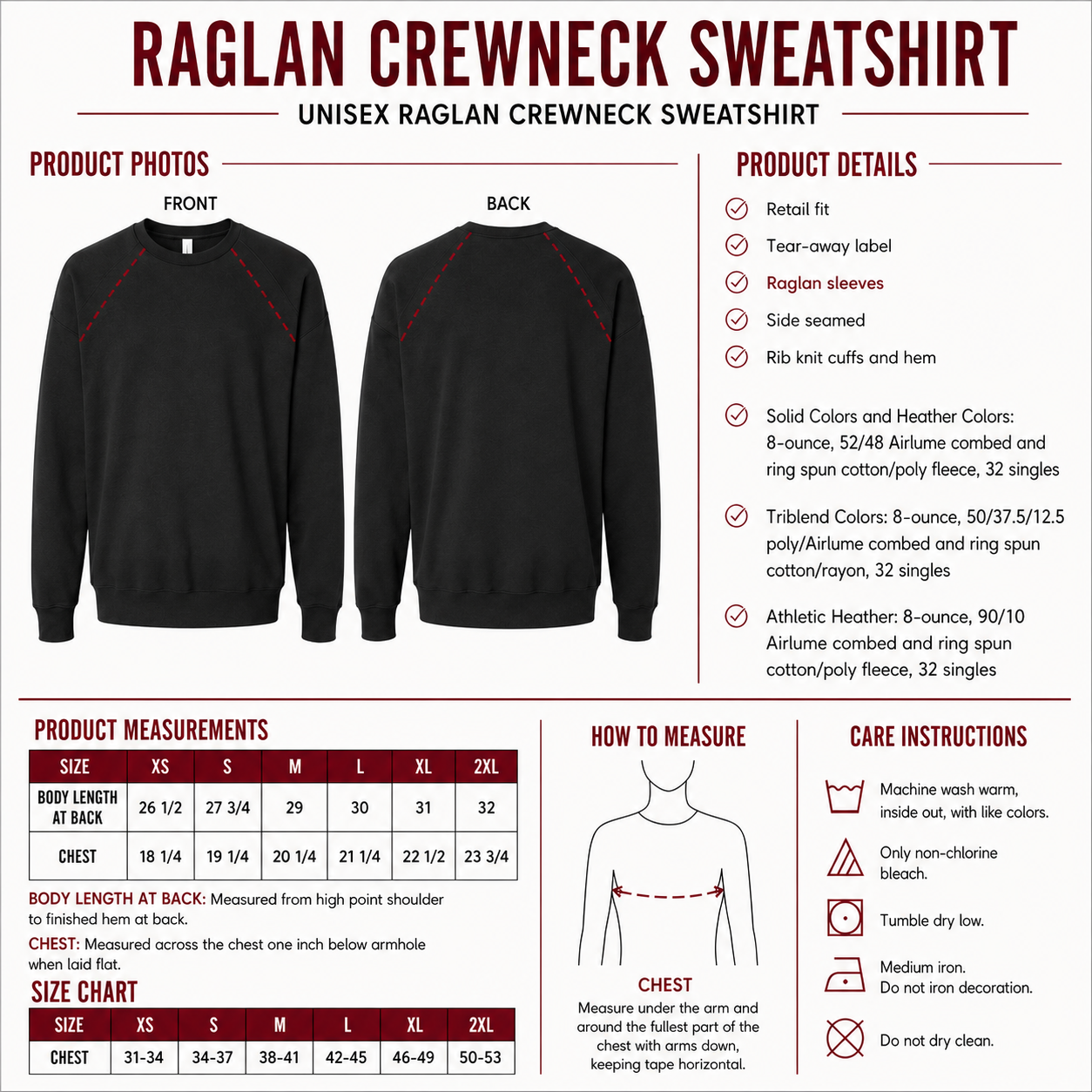 Adult - Crewneck Sweatshirt- (Ankeny Hawks Collection)