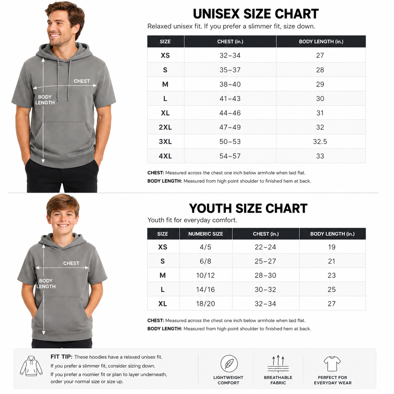 Sport Tek - Short Sleeve Hoodie (Urbandale Football)