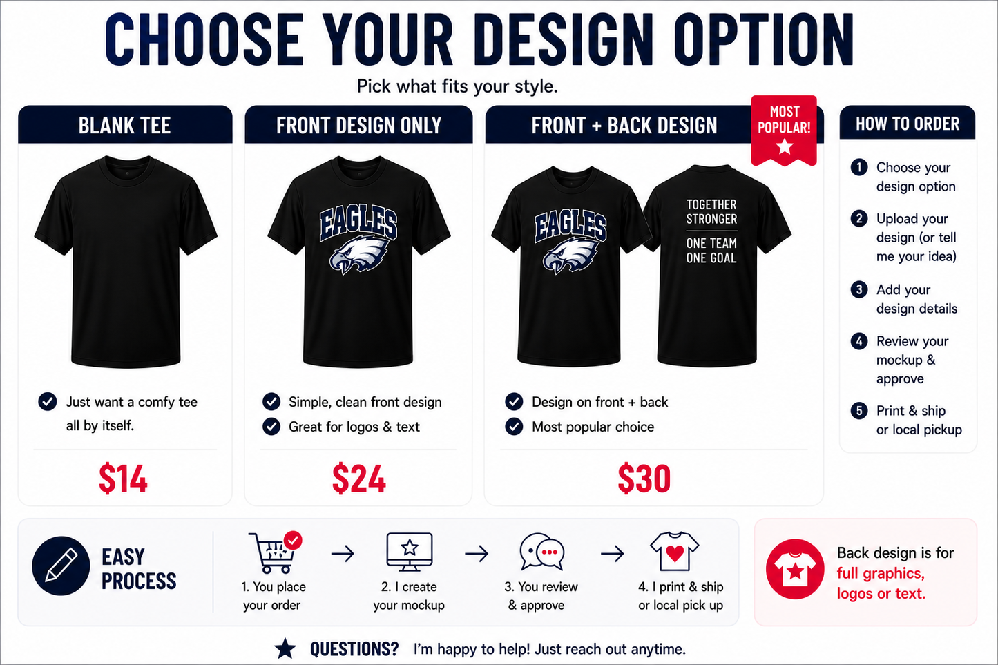 Custom Bella + Canvas Tee | Spiritwear & Team Apparel