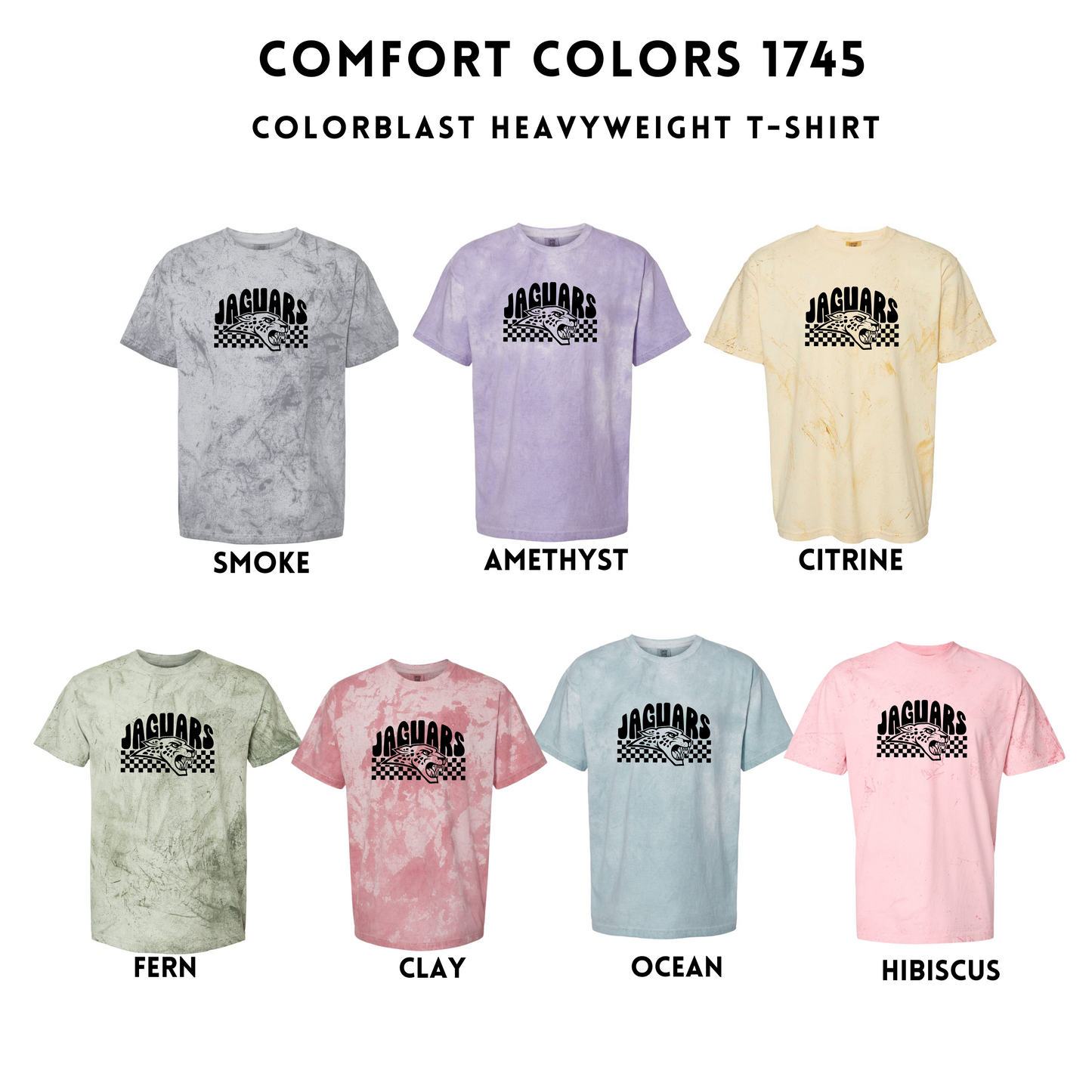 Comfort Colors - Unisex Colorblast tee & Crewneck (NE Elementary Staff)
