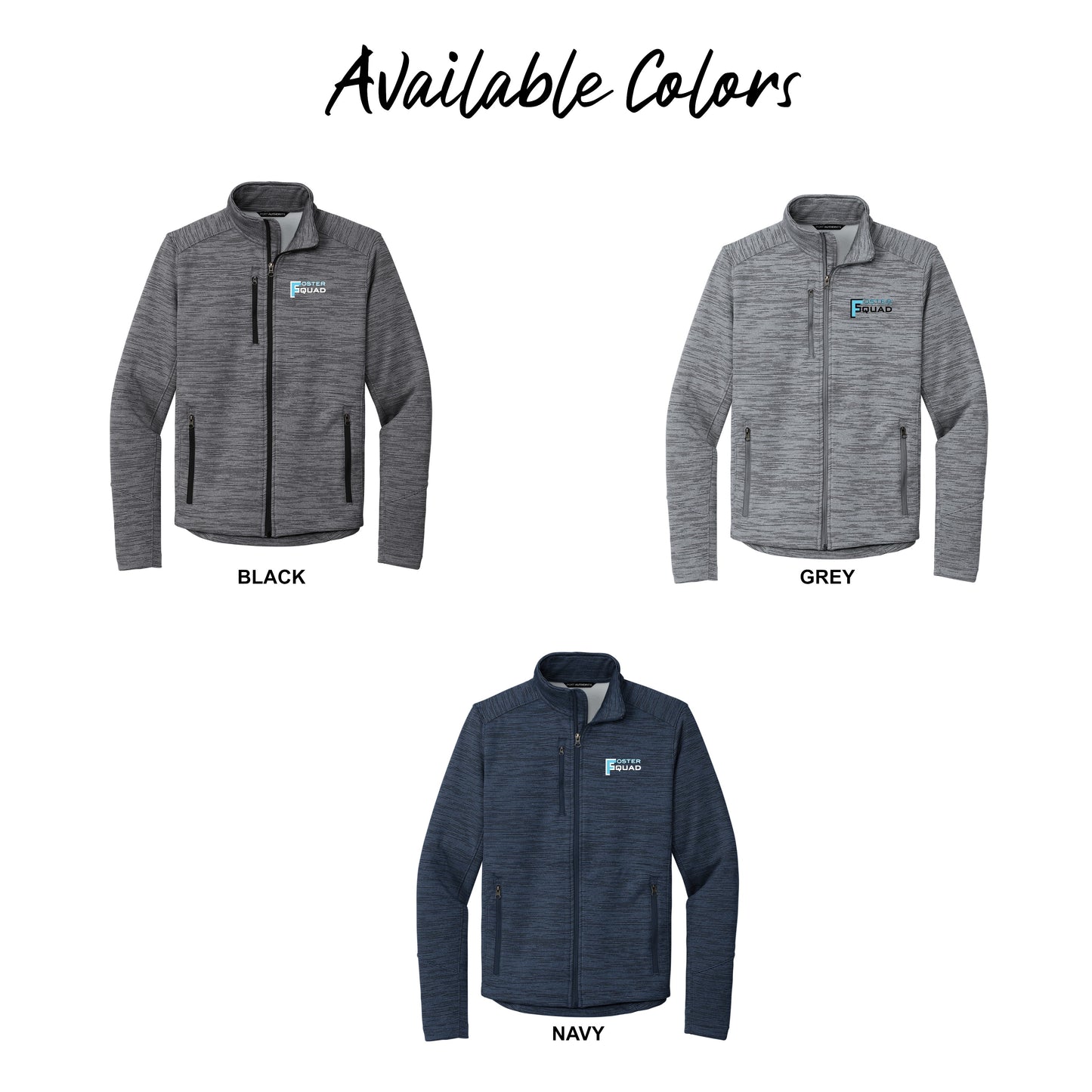 Adult & Ladies - Port Authority Digi Stripe Fleece Jacket (Foster Squad)
