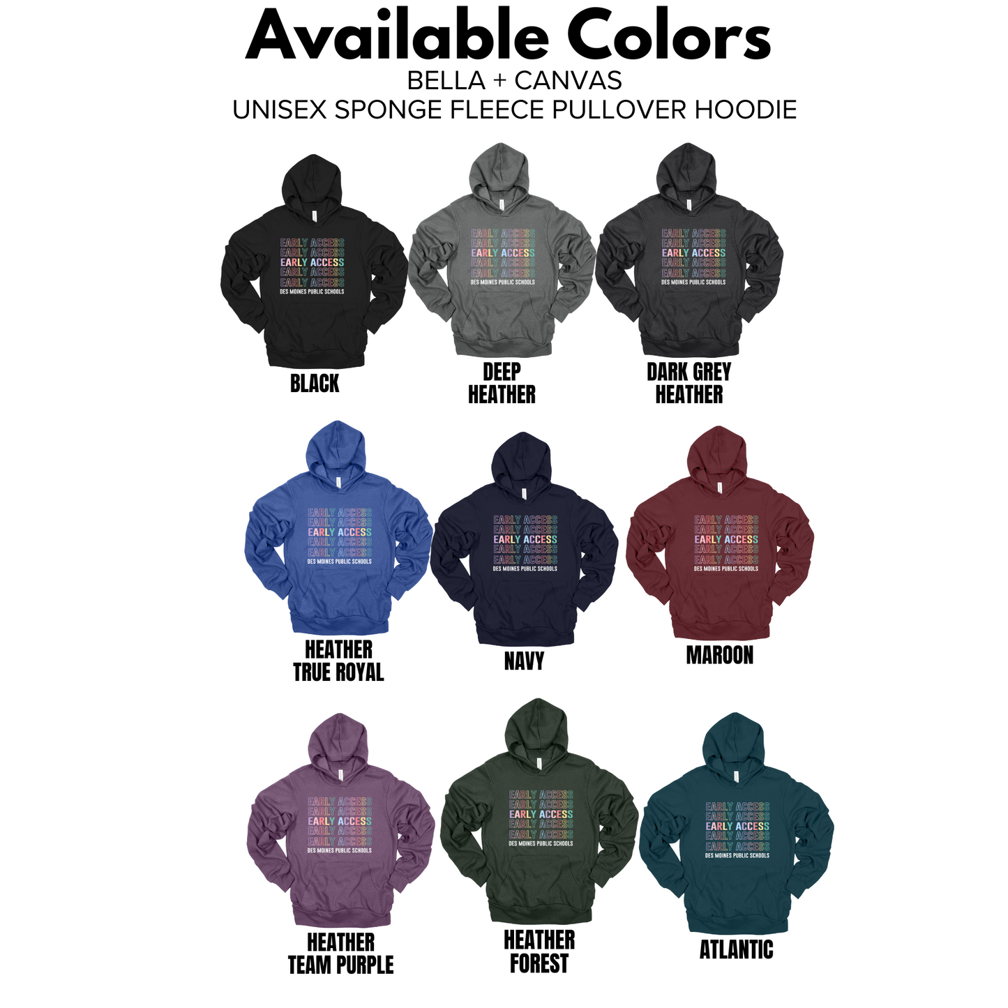Unisex - Bella Hoodie - (DMPS Early Access)