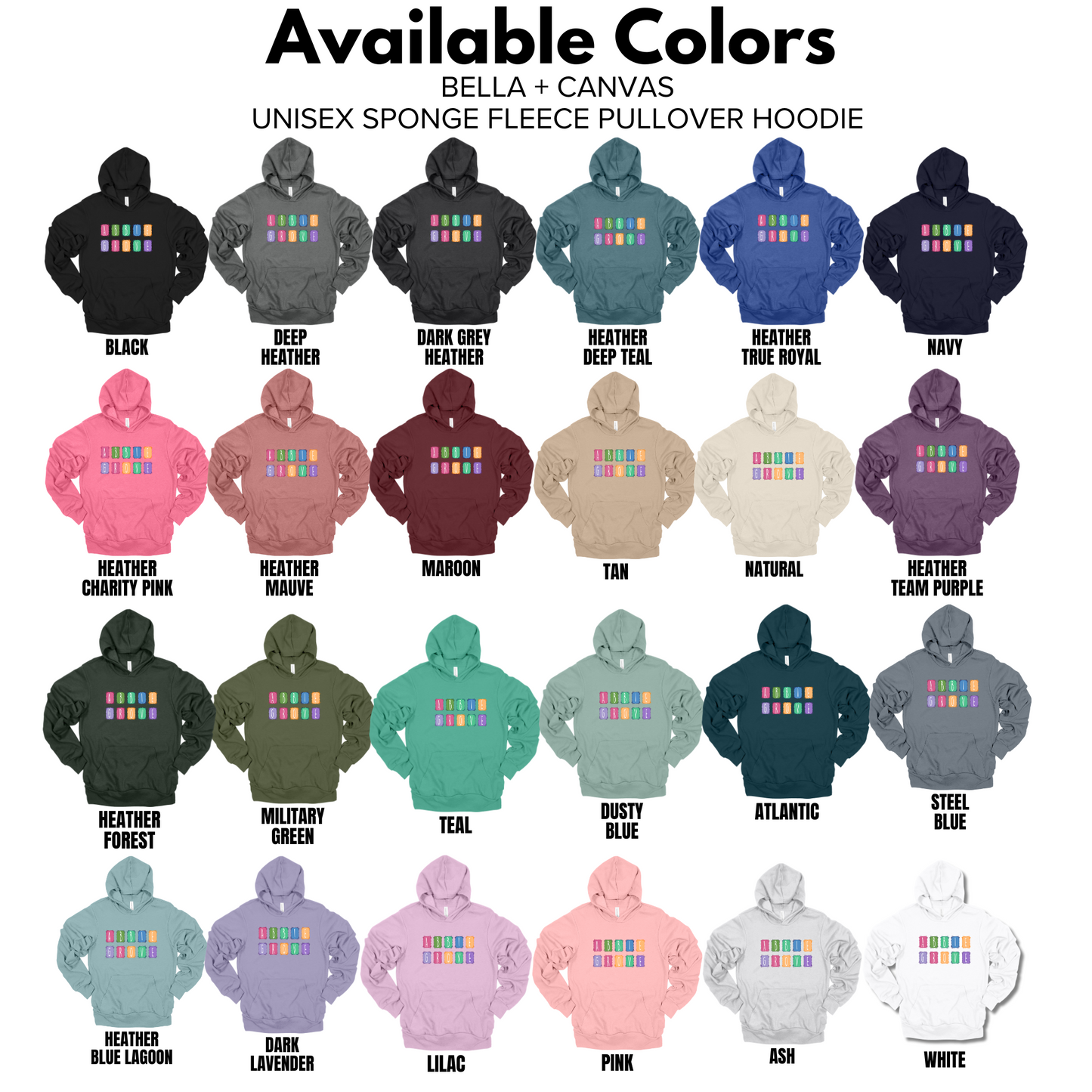 Bella + Canvas -Unisex Hoodie (Abbie Grove Elementary)