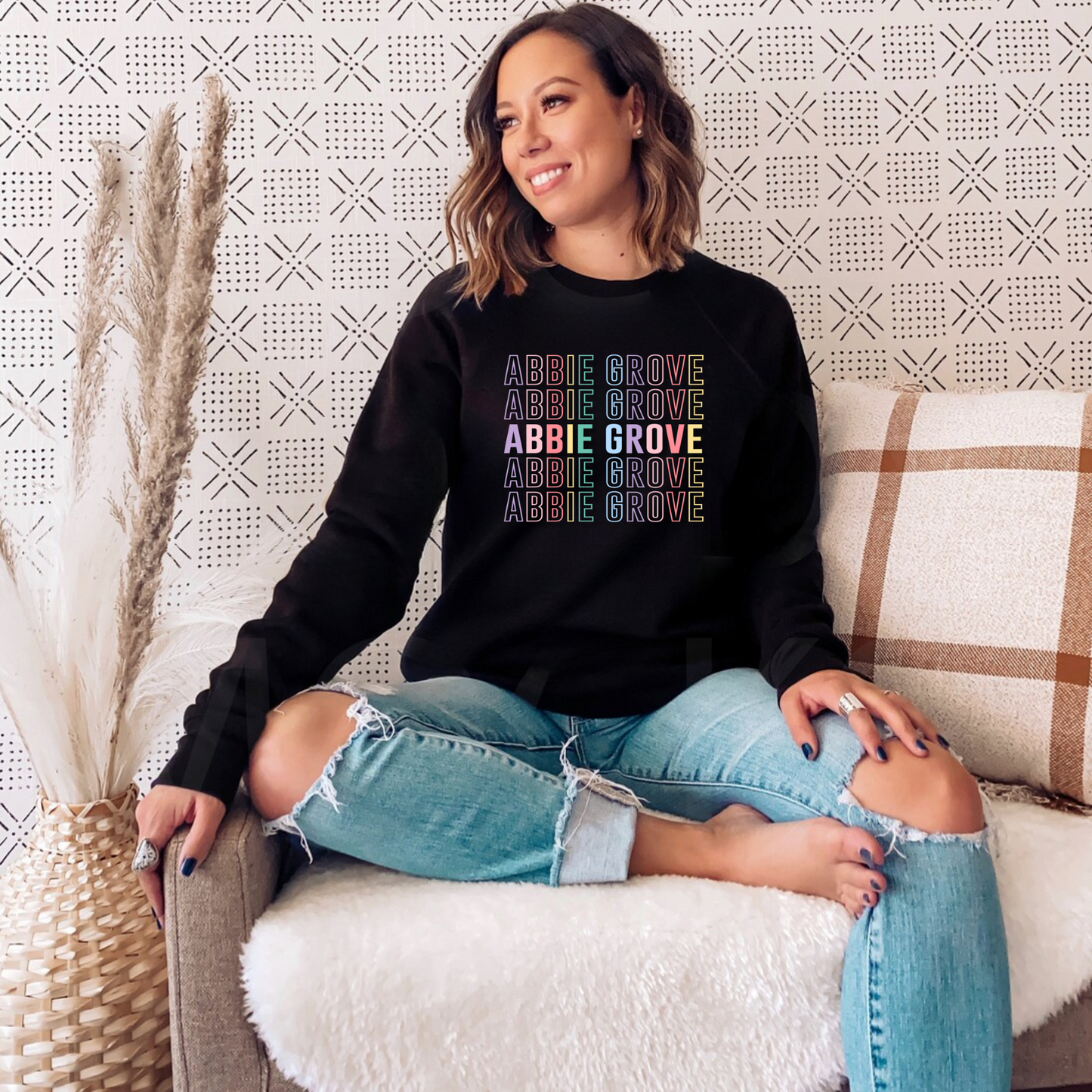 Bella+Canvas -Unisex Crewneck Sweatshirt (Abbie Grove Elementary)