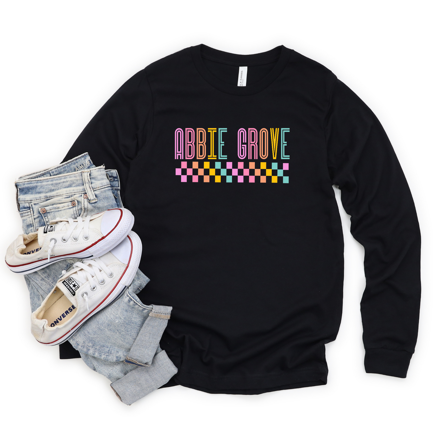 Bella+Canvas - Unisex Long Sleeve Tee -(Abbie Grove Elementary)