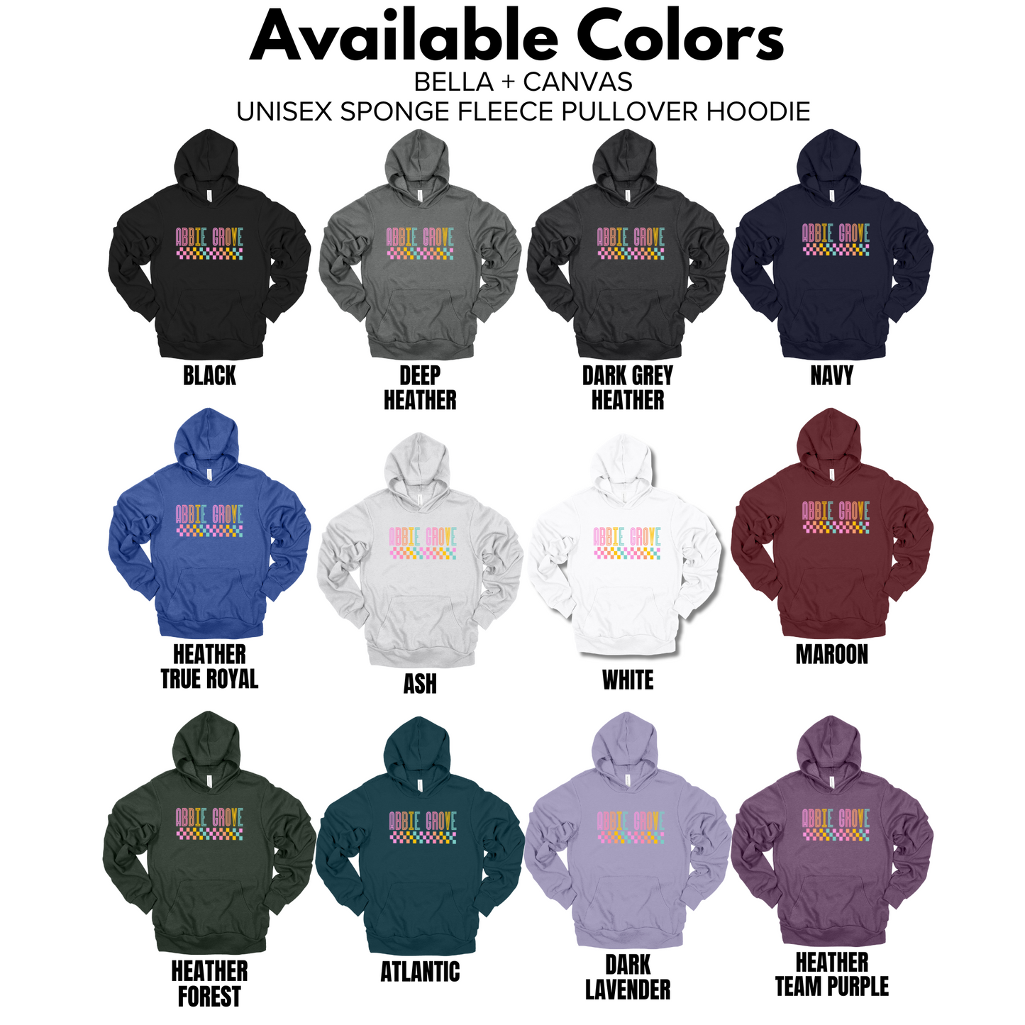 Bella + Canvas -Unisex Hoodie (Abbie Grove Elementary)