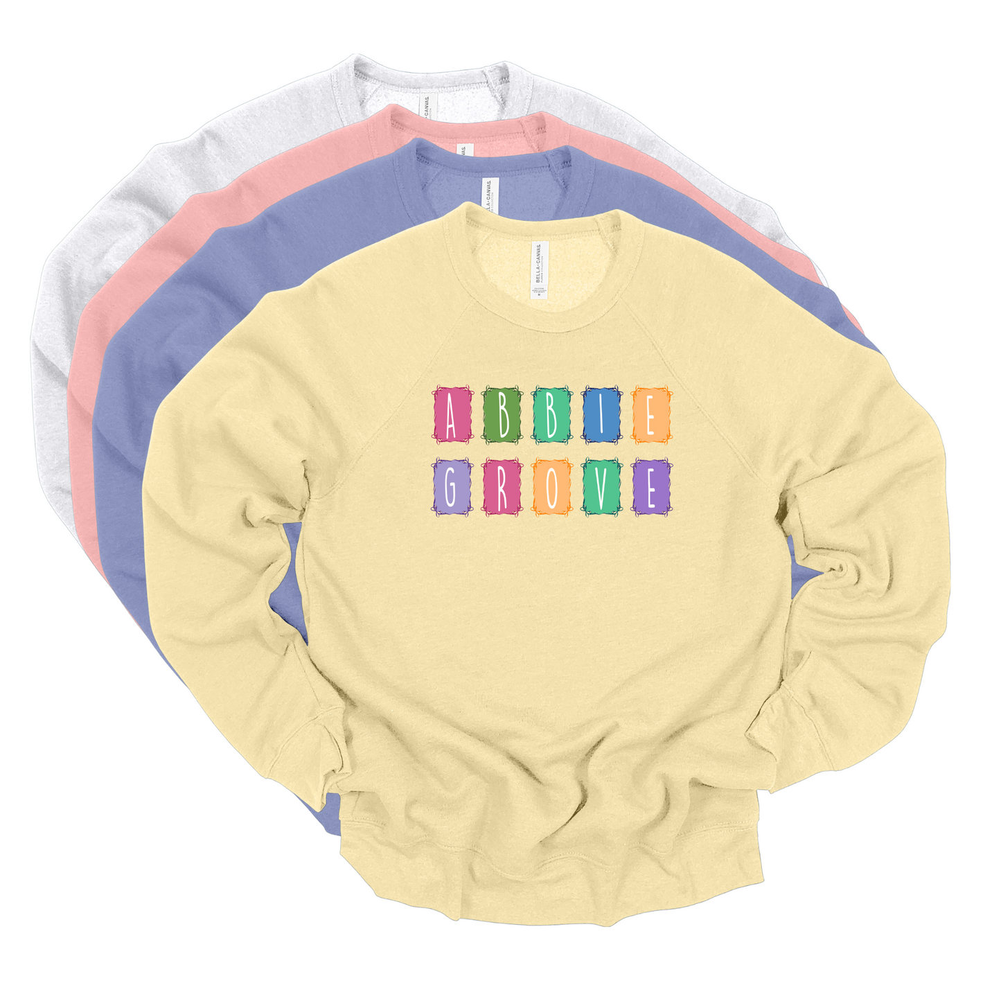 Bella+Canvas -Unisex Crewneck Sweatshirt (Abbie Grove Elementary)