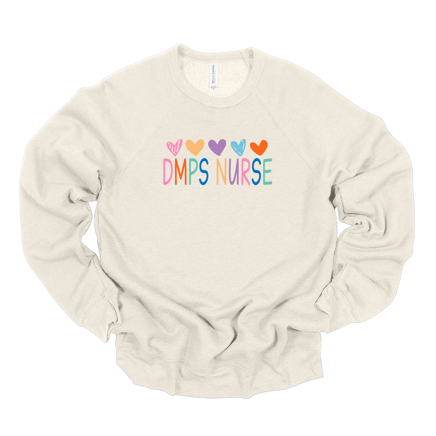 Bella+Canvas - Unisex Crewneck Sweatshirt (DMPS Nurses)