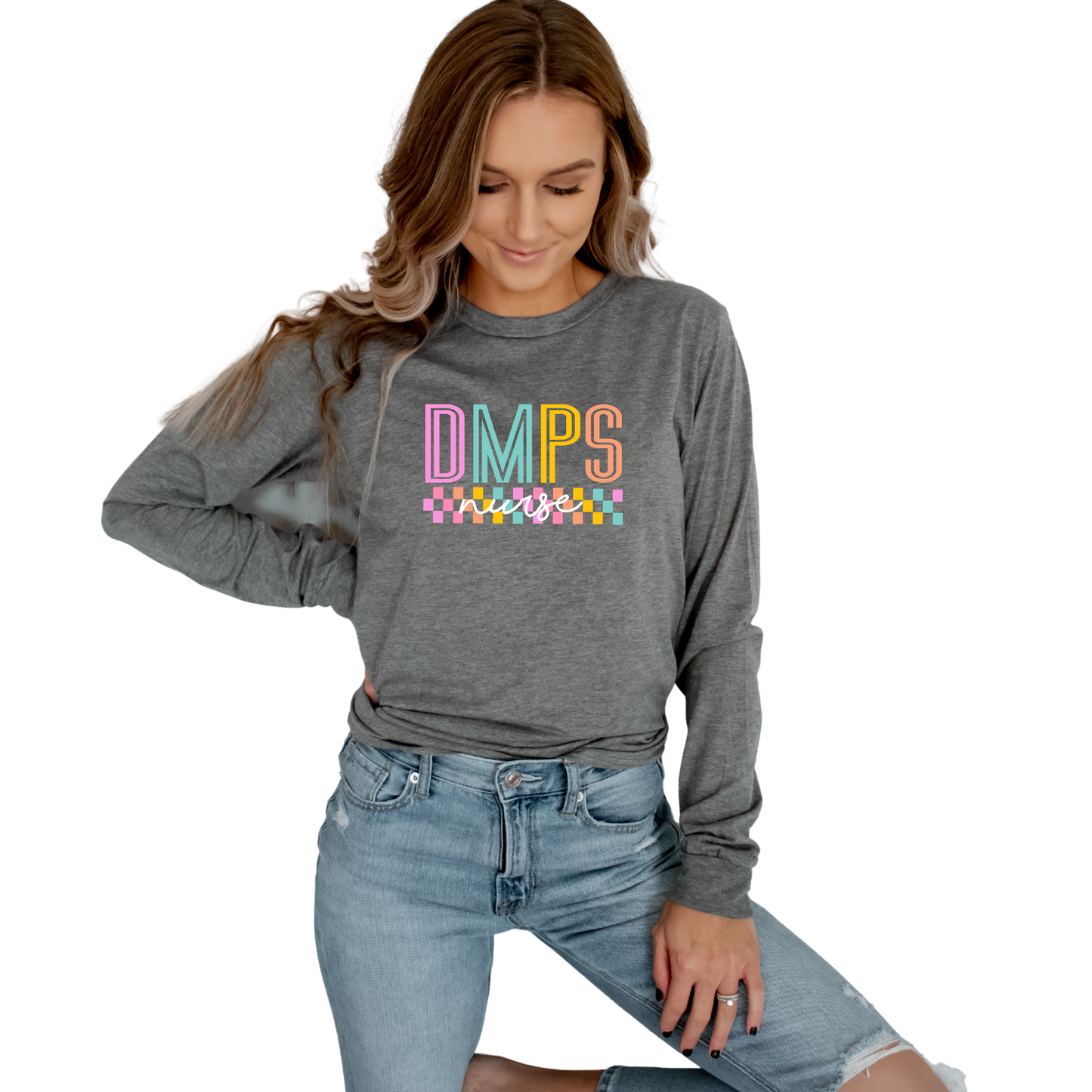 Bella + Canvas Long Sleeve Tee (DMPS Nurses)