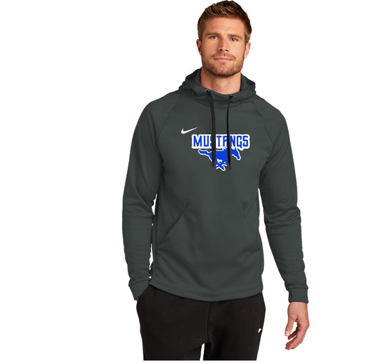 Adult - Nike Therma Fit Pullover Hoodie - (Ankeny Mustangs Baseball)