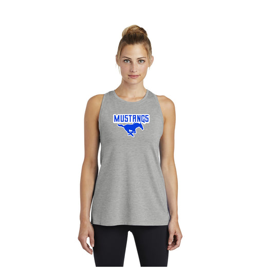 Ladies -  Sport Tek Racerback Tank (Ankeny Mustangs Baseball)