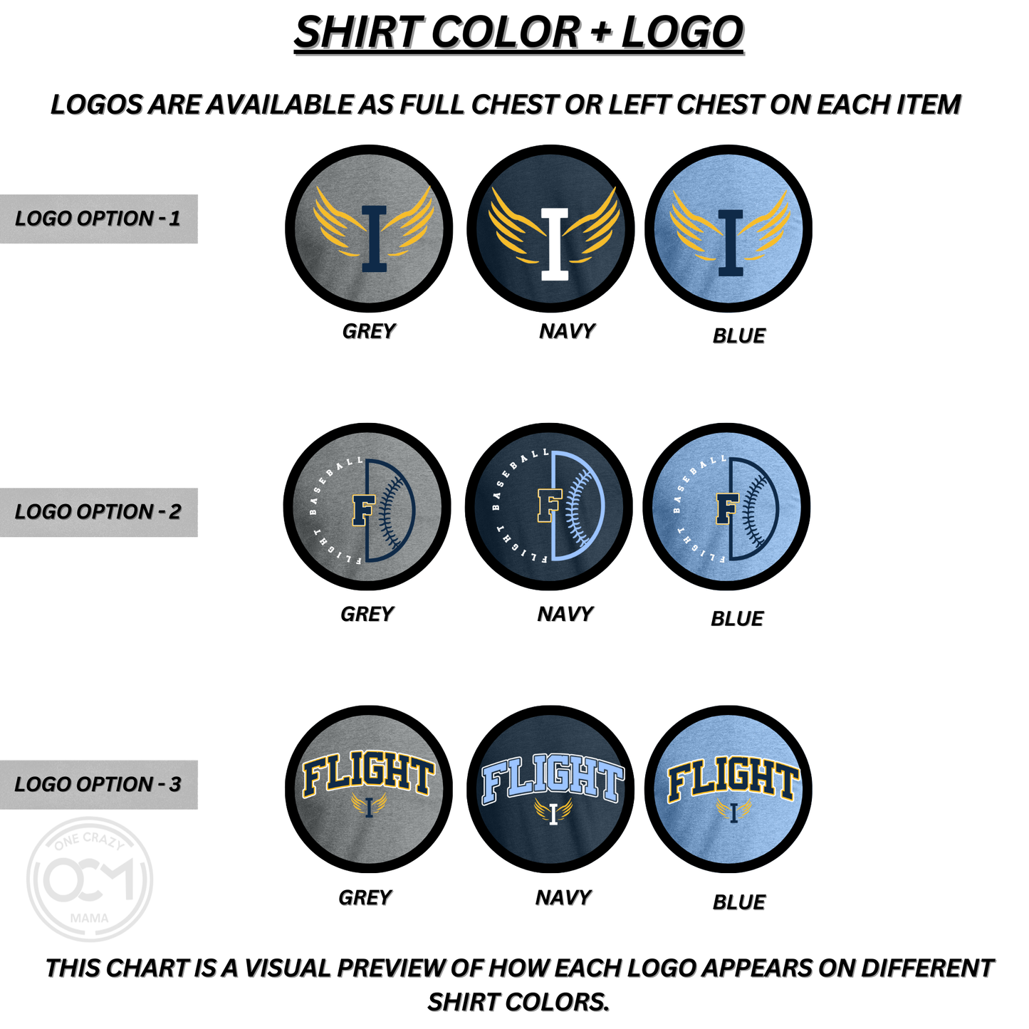 Adult - Long Sleeve Hooded Tee (Flight Baseball)