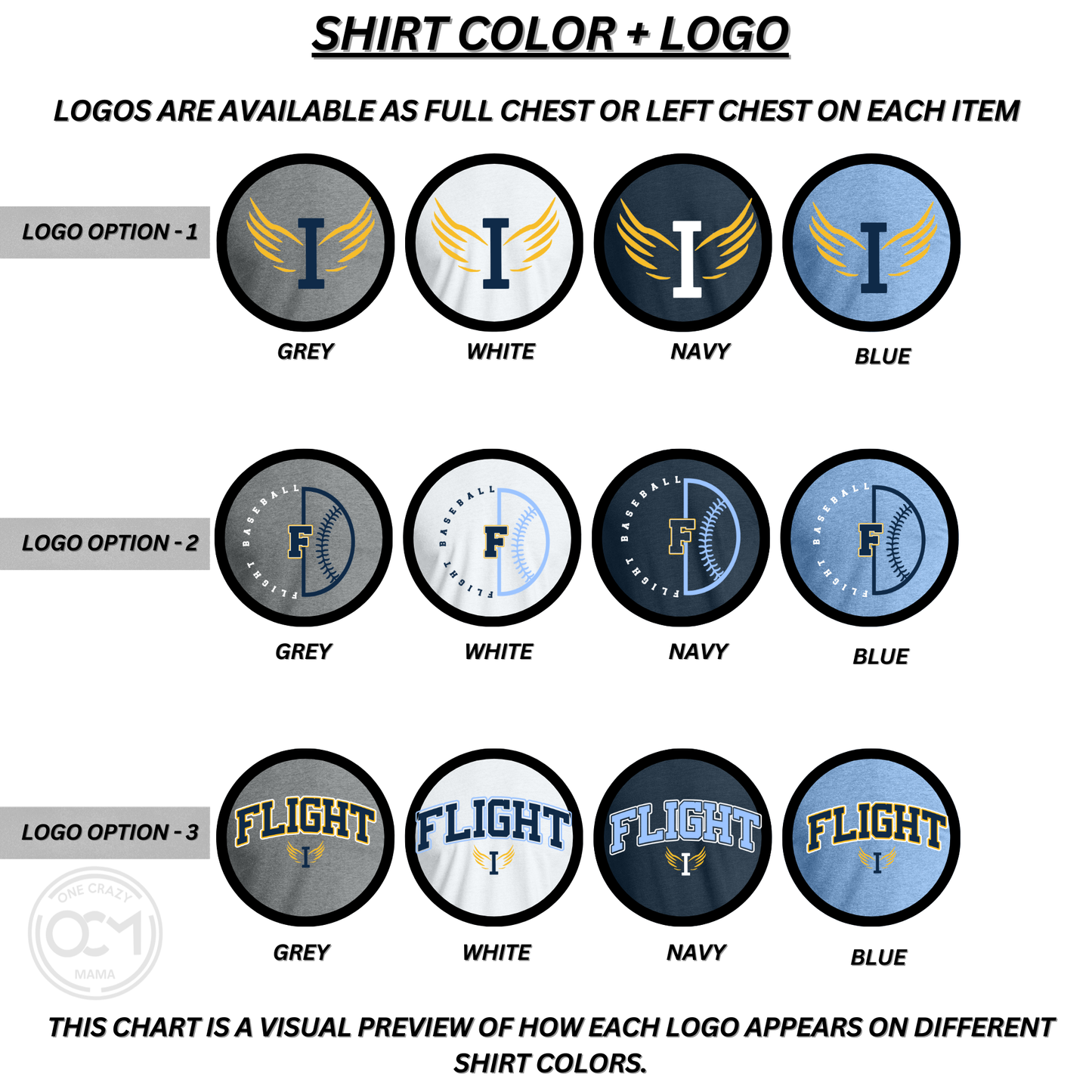 All Sizes - Softstyle Tee (Flight Baseball)