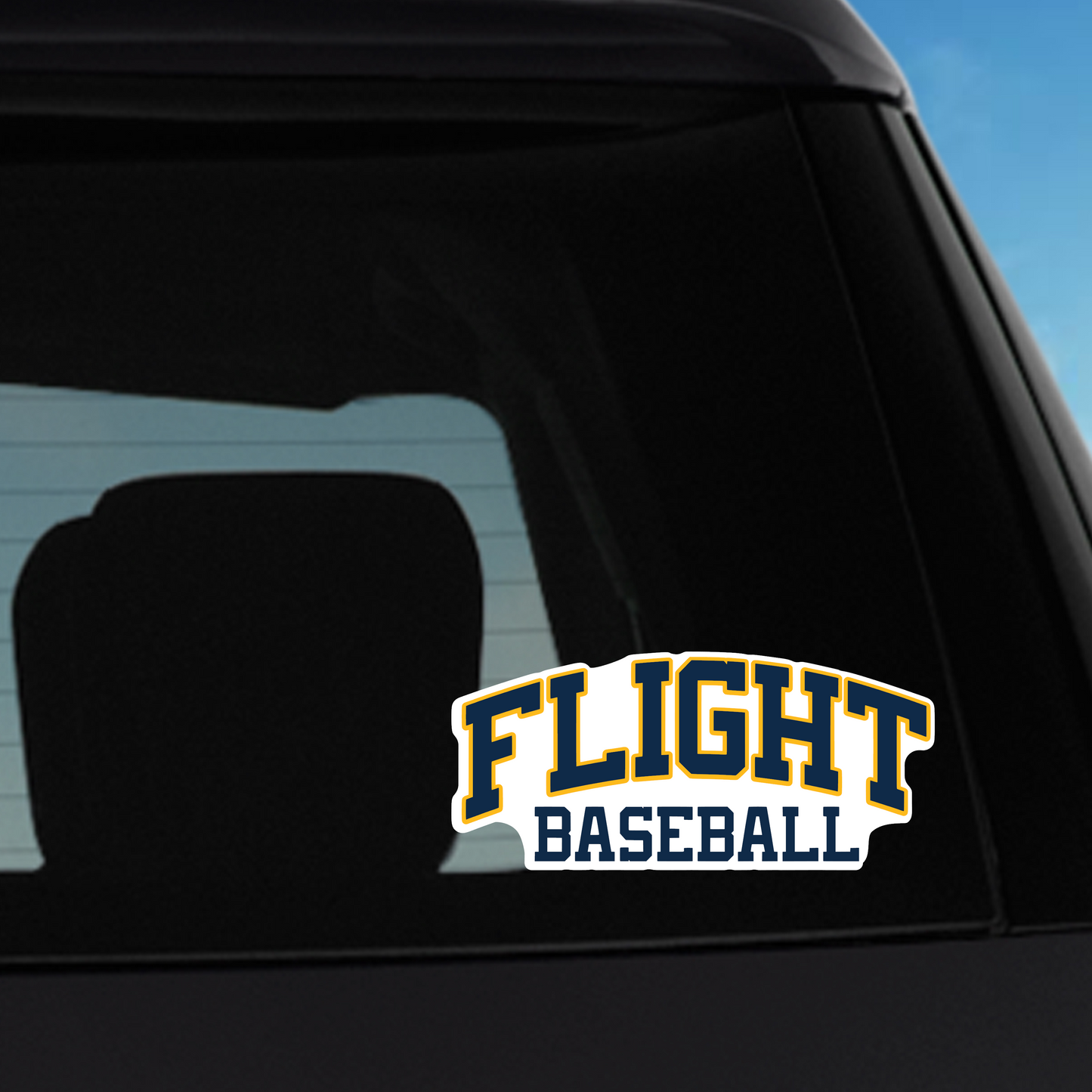 Car Decal (Flight Baseball)