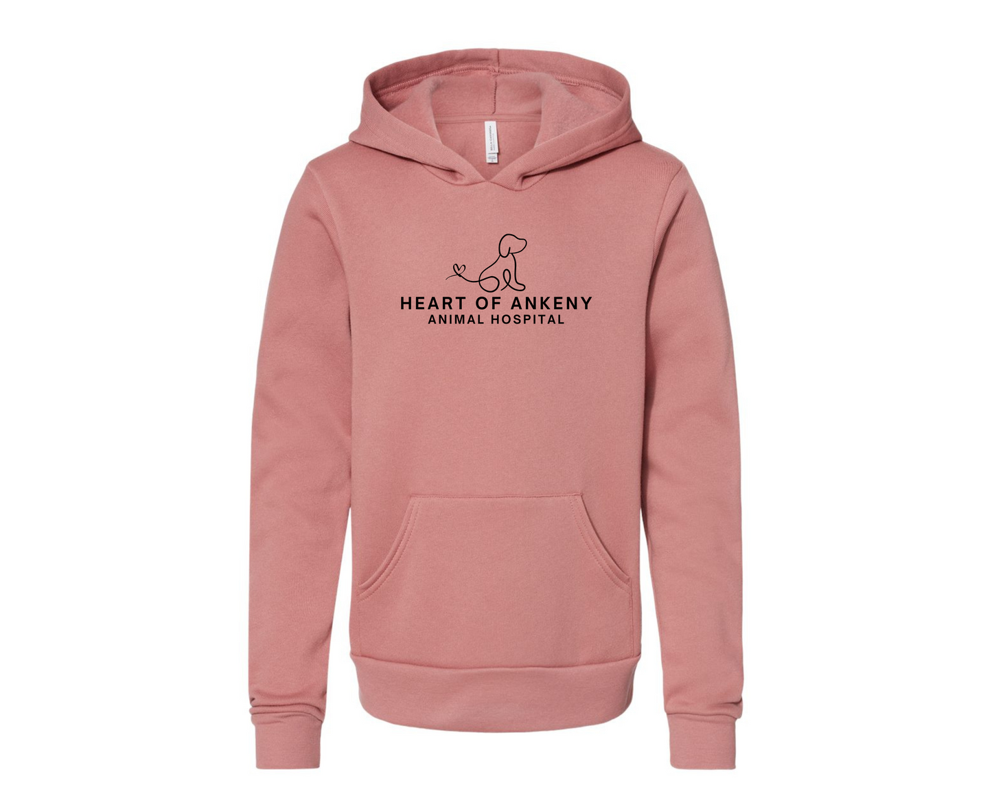 Youth - Unisex Crewneck Sweatshirt - (Heart of Ankeny)