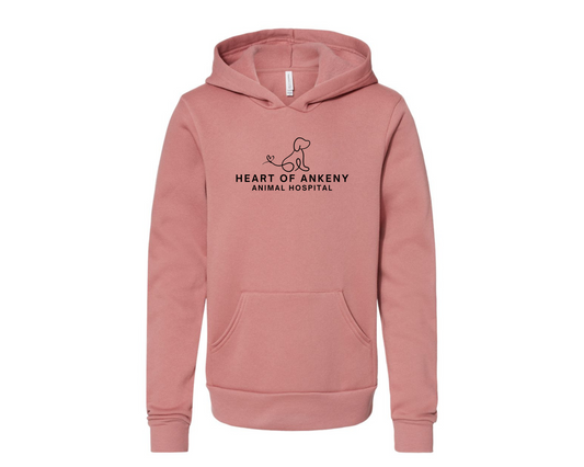 Youth - Unisex Crewneck Sweatshirt - (Heart of Ankeny)