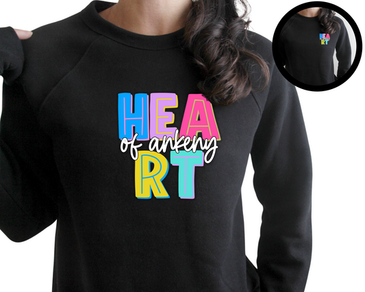 Unisex Crewneck Sweatshirt - (Heart of Ankeny)