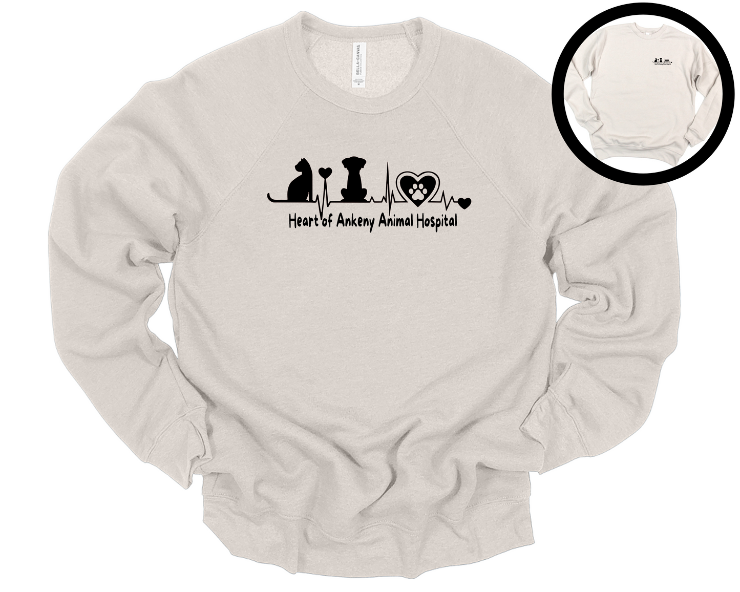 Unisex Crewneck Sweatshirt - (Heart of Ankeny)