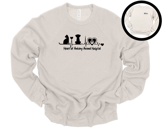 Unisex Crewneck Sweatshirt - (Heart of Ankeny)