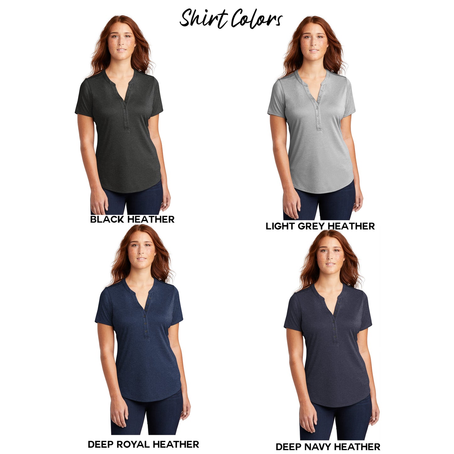 Ladies - Sport-Tek ® Ladies Endeavor Henley - (Ankeny Real Estate Group)