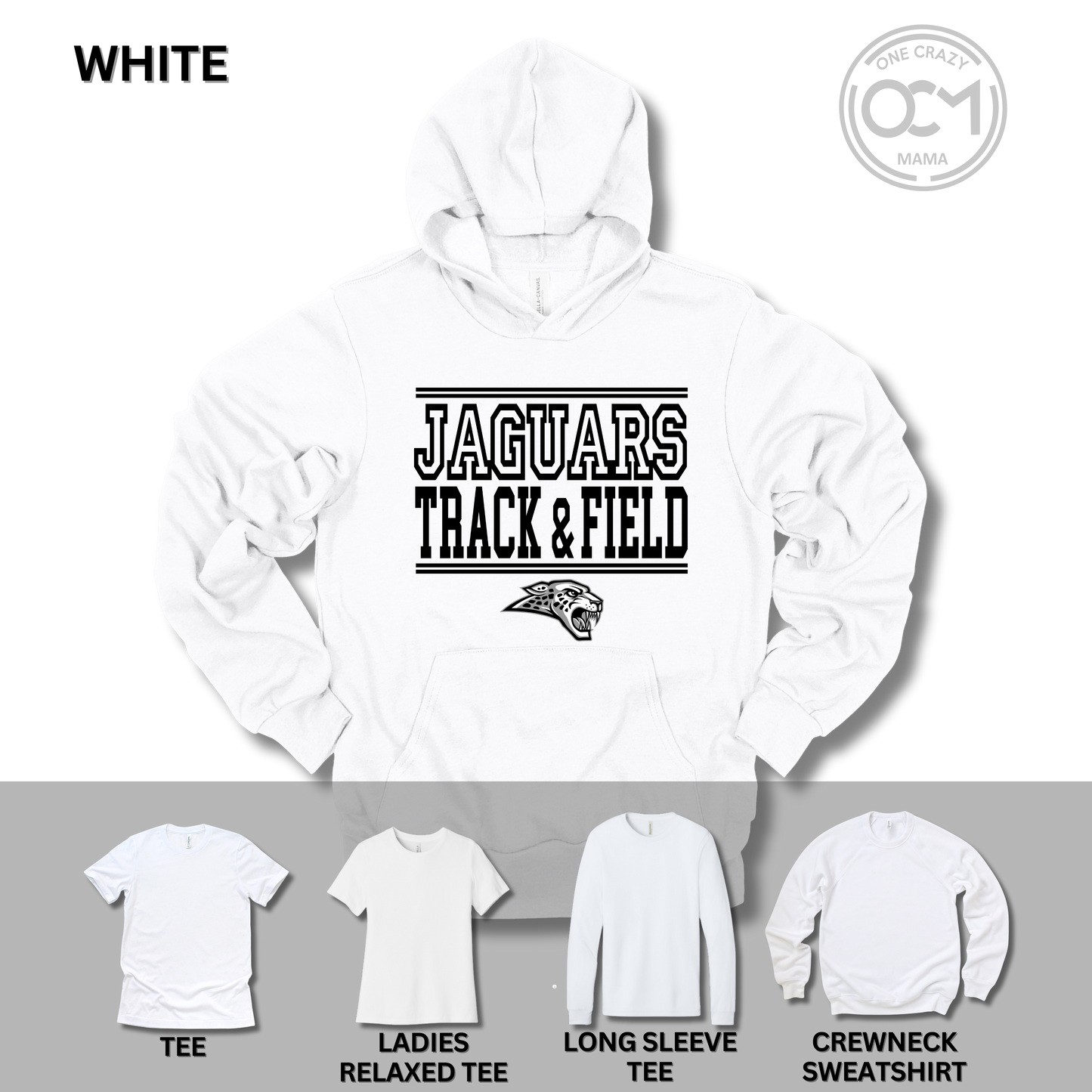 Adult - Multiple Apparel Options (Centennial Jaguars Track & Field)