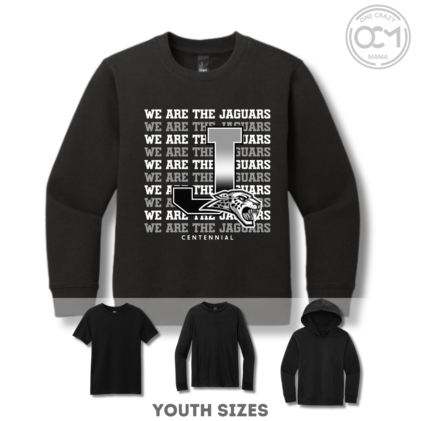 Youth - Multiple Apparel Options (Centennial Jaguars Collection)
