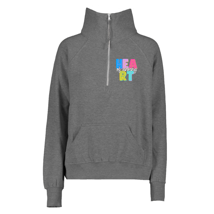 Enza - Ladies Half Zip Fleece (Heart of Ankeny)