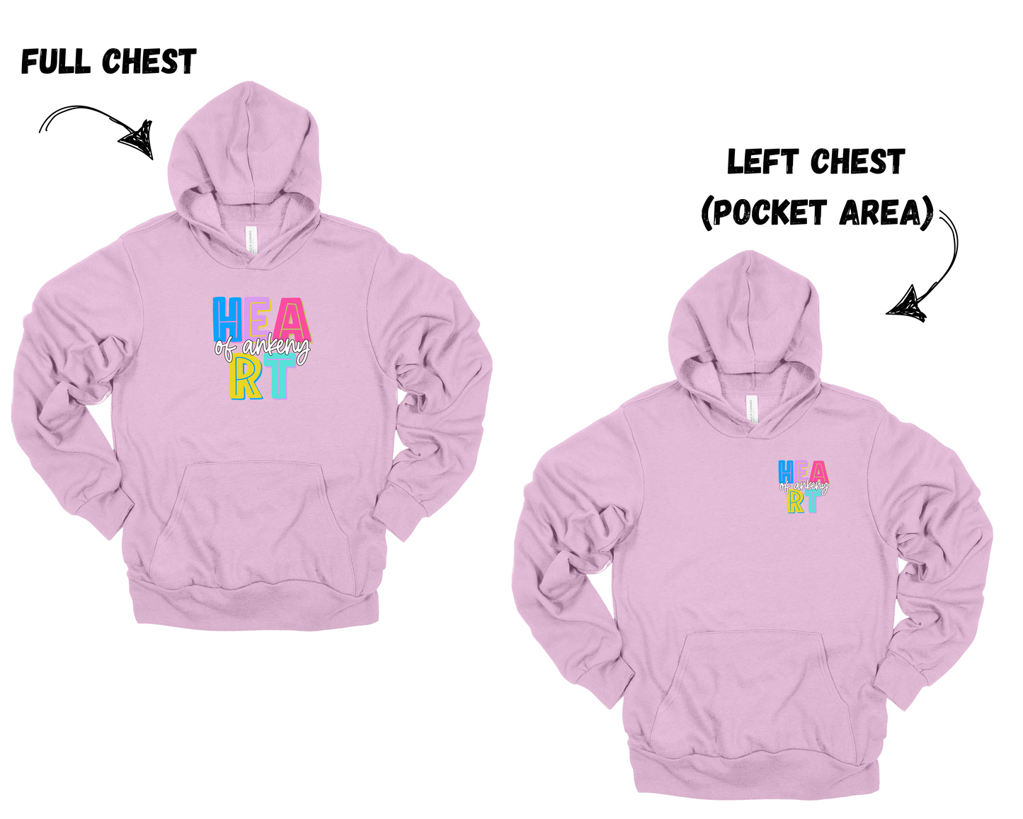 Unisex Hoodie - (Heart of Ankeny)
