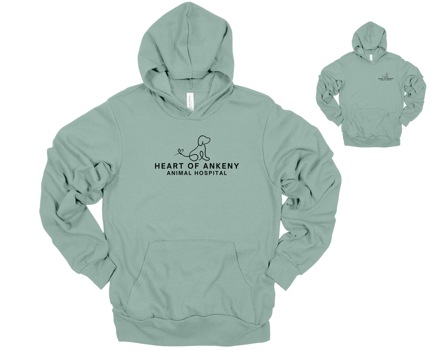 Unisex Hoodie - (Heart of Ankeny)