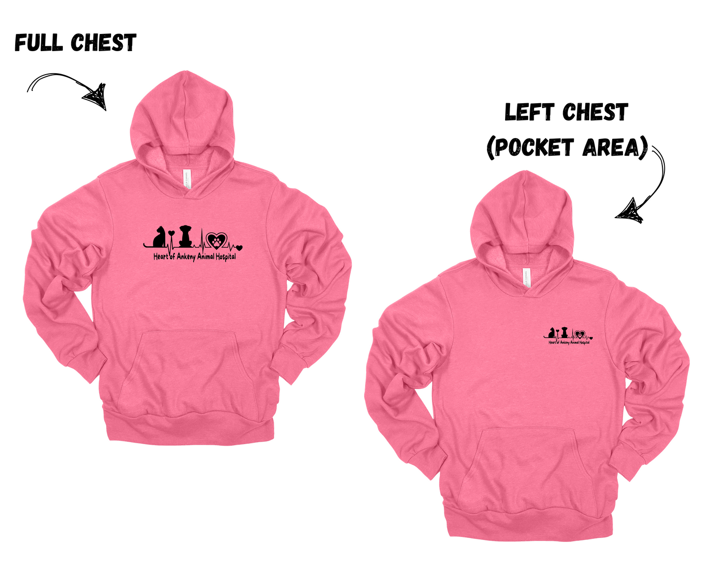 Unisex Hoodie - (Heart of Ankeny)