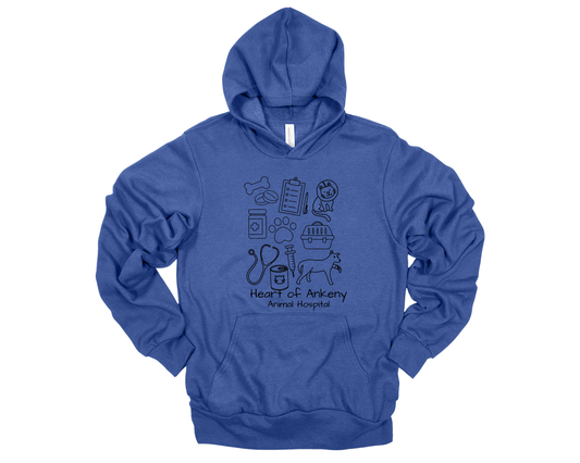 Unisex Hoodie - (Heart of Ankeny)