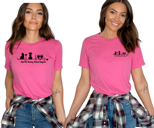 Unisex Cotton/Poly Tee (Heart of Ankeny)