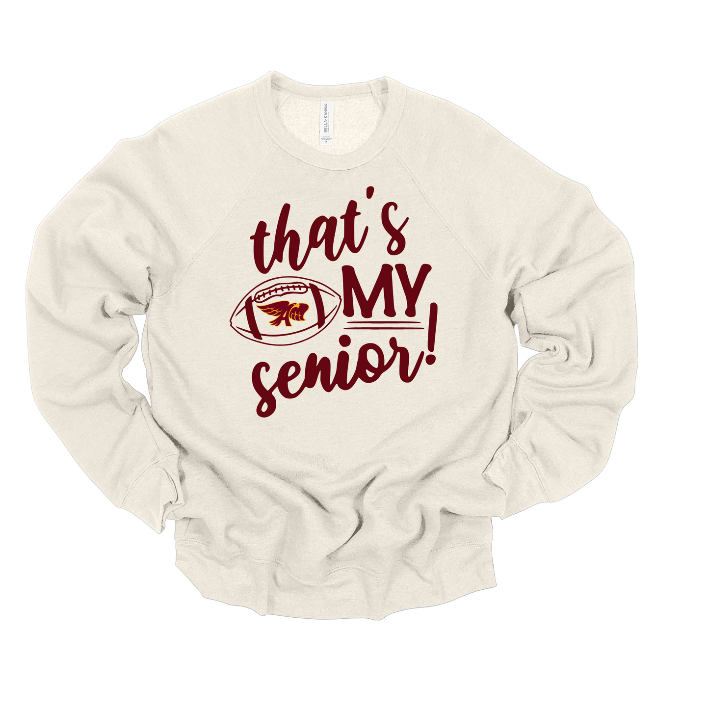 Bella+Canvas Apparel (Ankeny Hawks Senior Football Moms)