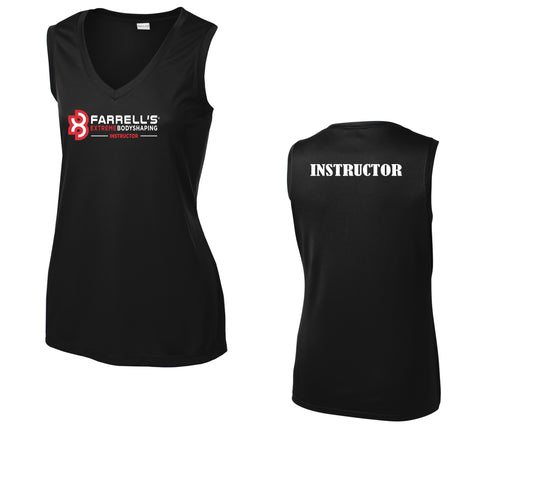 Ladies - Sport Tek Performance Vneck Tank (FXB Instructor)