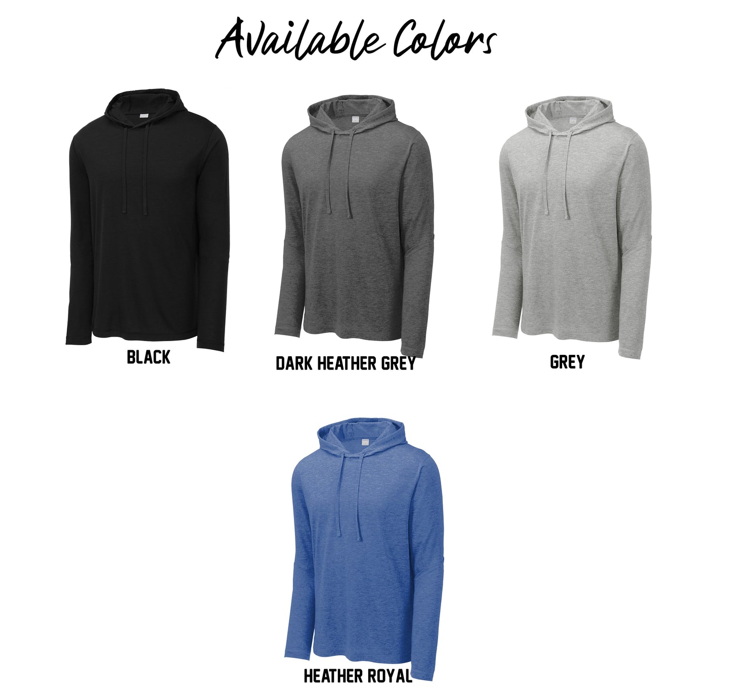 Adult - Sport Tek Lightweight Hooded Tee (Ankeny Generals Baseball)