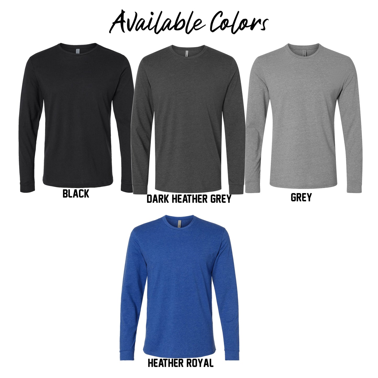 Adult & Youth - Next Level Long Sleeve Tee- (Ankeny Mustangs Baseball)