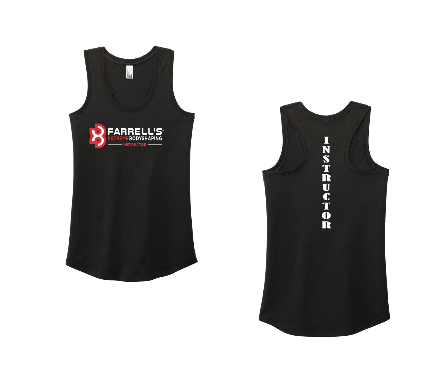 Ladies - District Perfect Tri Racerback Tank (FXB Instructor)