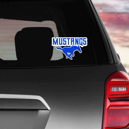 Vinyl Decal - (Ankeny Mustangs Baseball)
