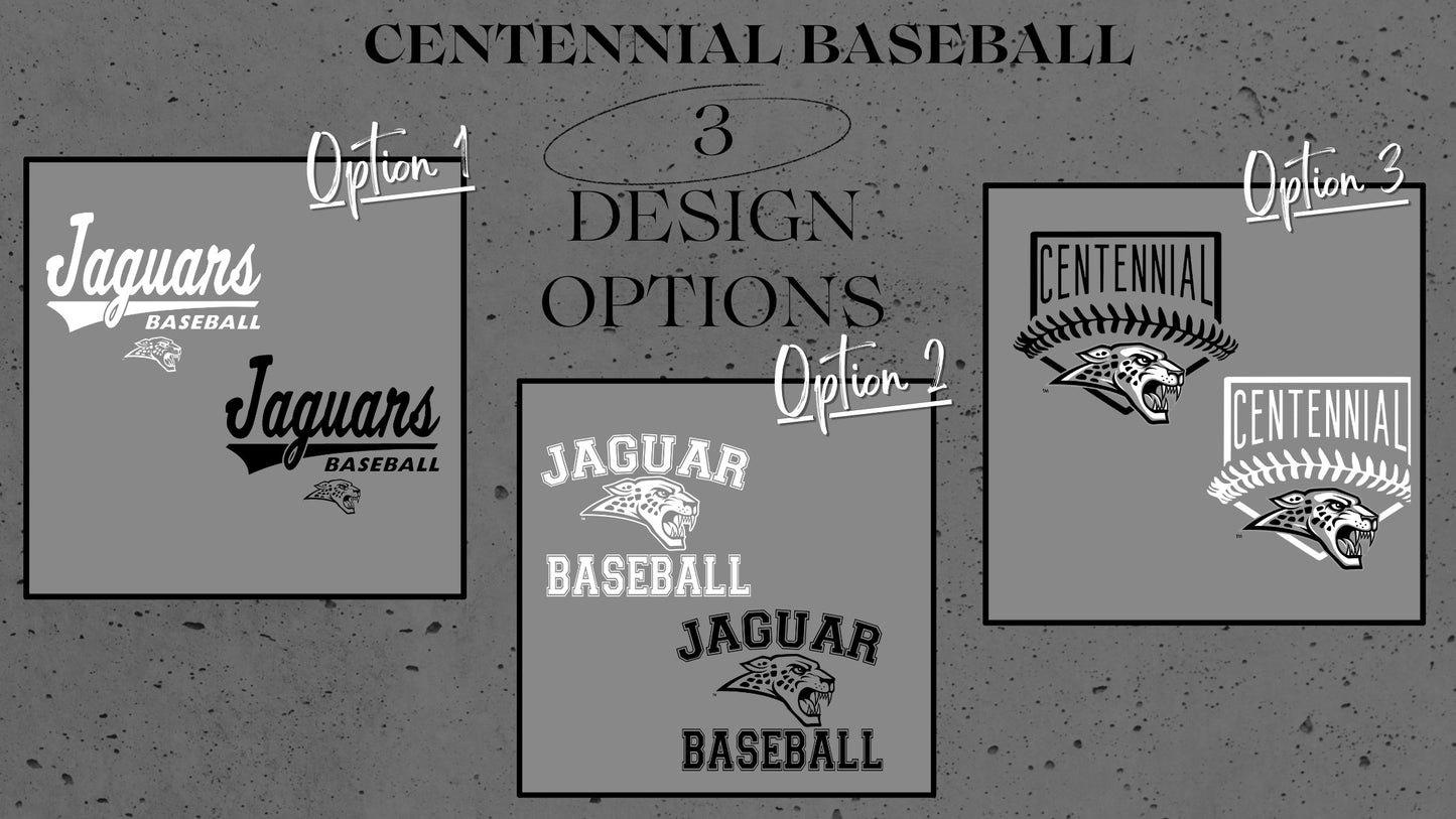 Adult - Unisex Cotton/Poly Tee (Centennial Baseball Collection)