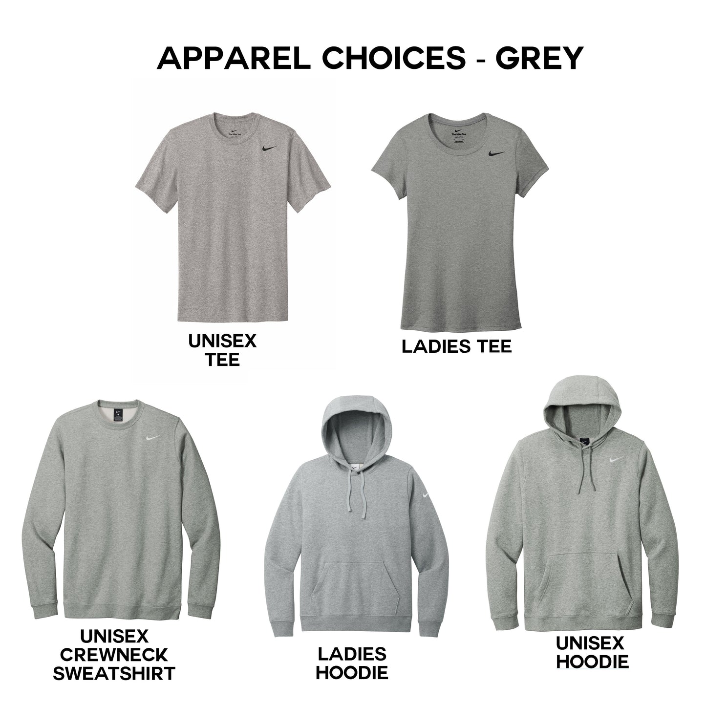 Adult NIKE - 5 Apparel Options to pick from (Centennial Jaguars Softball)