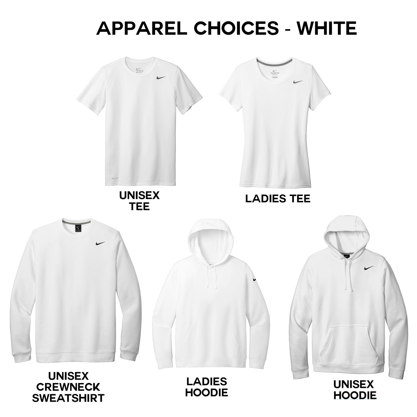 Adult NIKE - 5 Apparel Options to pick from (Centennial Jaguars Softball)