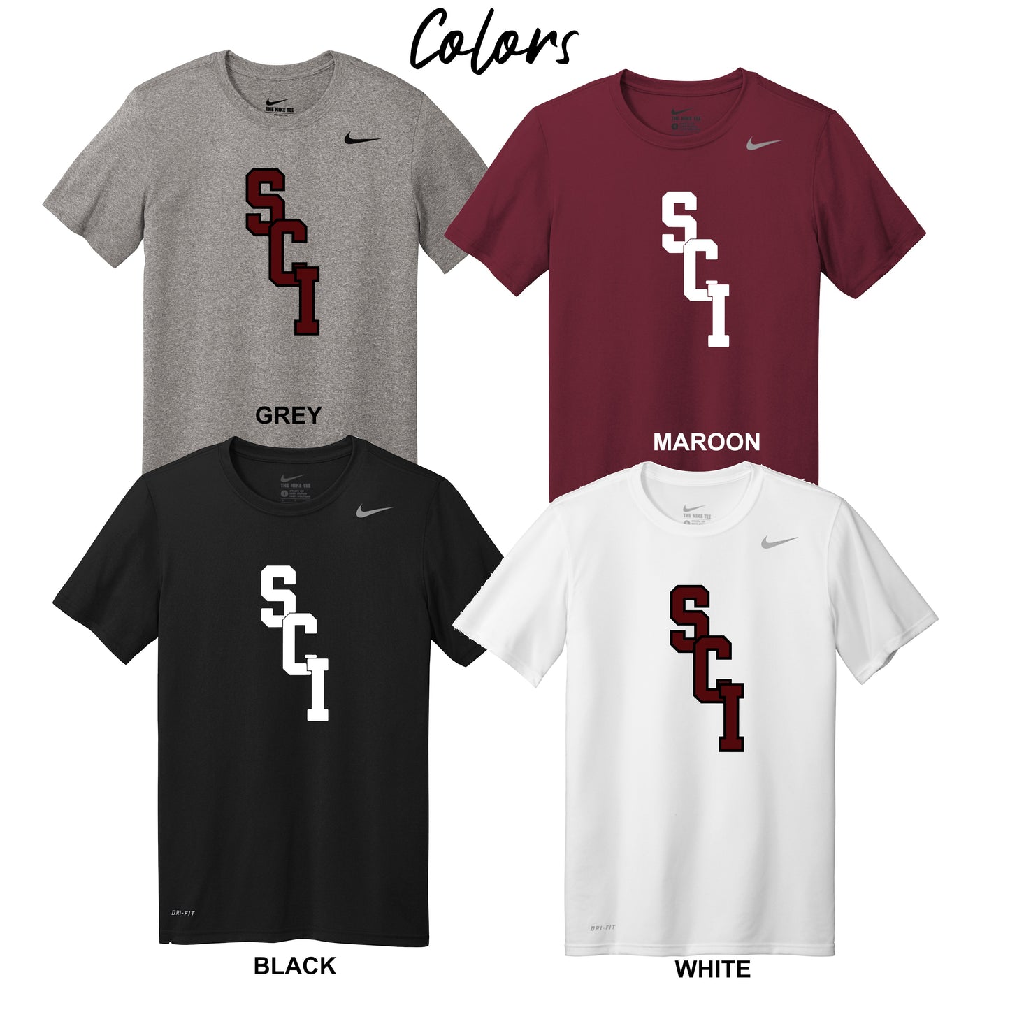 Adult, Ladies & Youth - Nike Legend Performance Tee - (SCI)