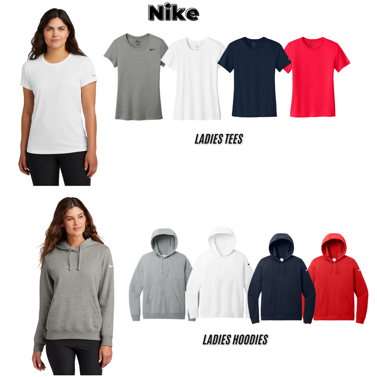 Ladies - Nike Tees & Sweatshirts (Urbandale Football)