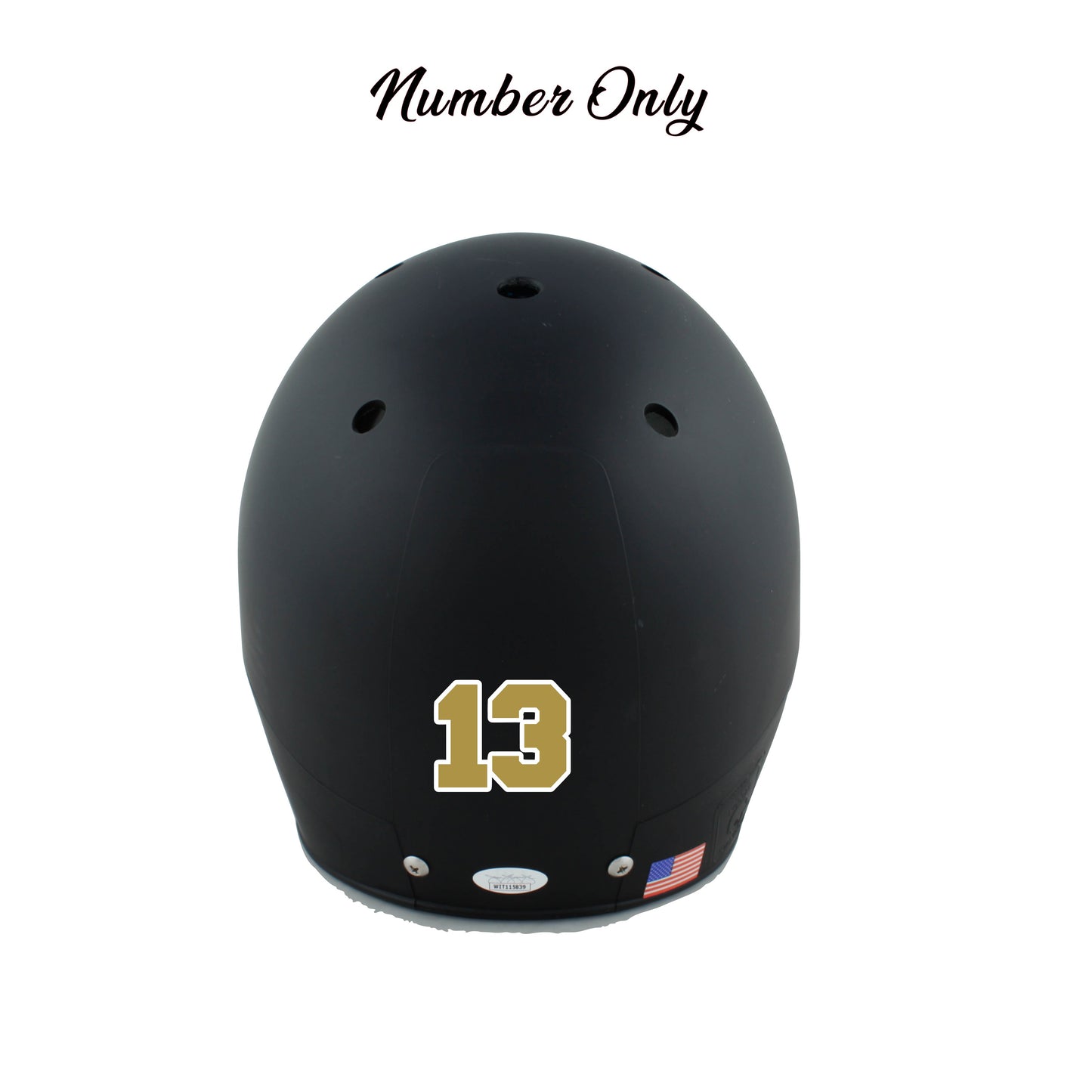 Helmet Decals - (NE Gold)